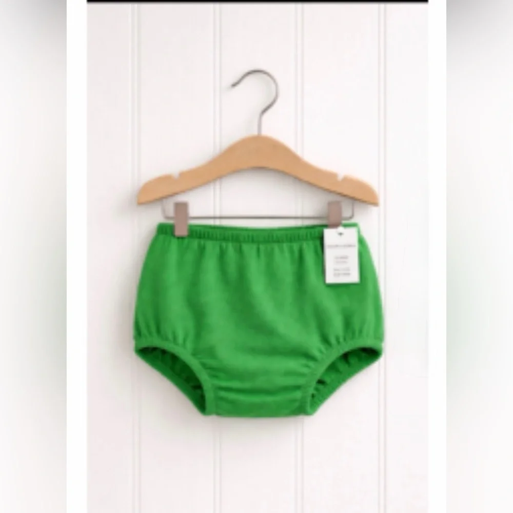 BNWT Ralph Lauren diaper cover in classic vibrant green. Size 12 months.